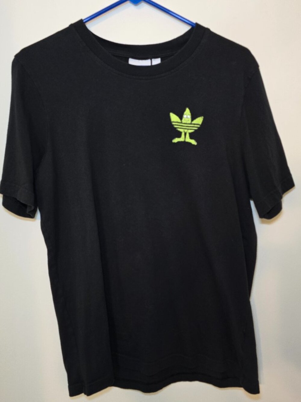 Adidas Graphic Fun T-Shirt "Monster" Hairy Trefoil Medium Men's Shirt